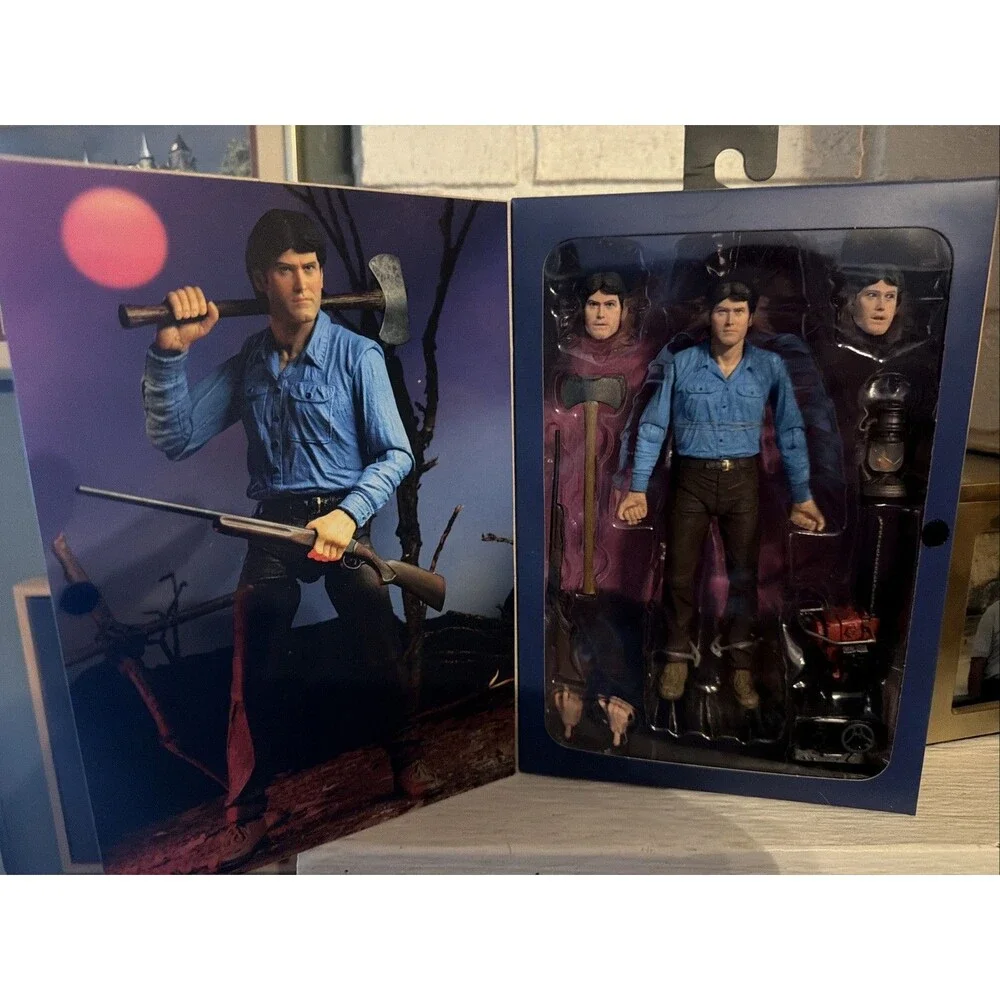 NECA Evil Dead Ultimate Ash Action Figure 2021 40th Anniversary Horror New